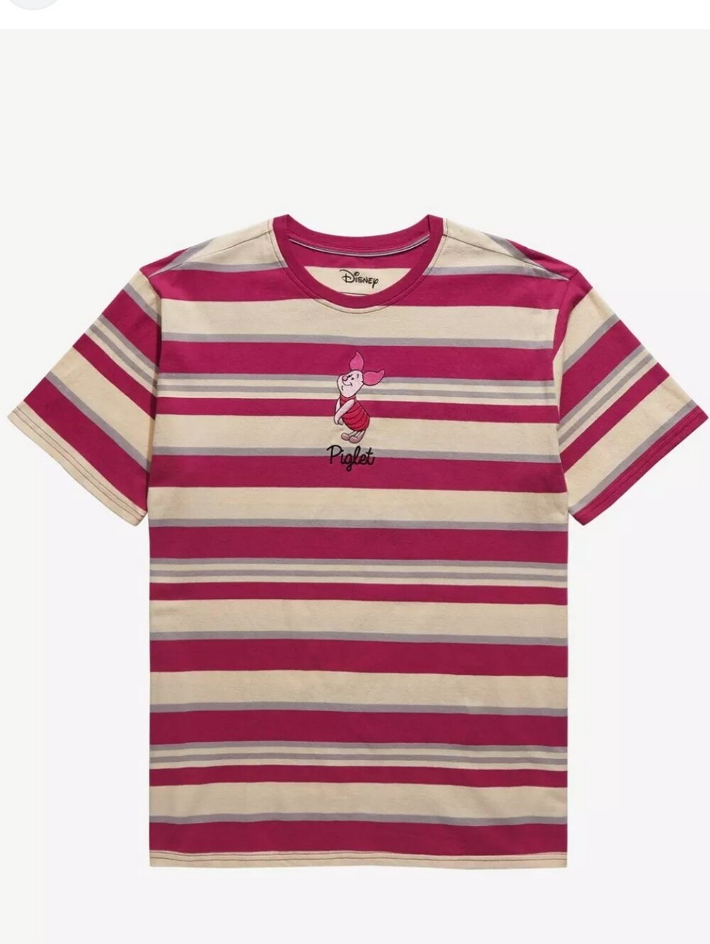 Our Universe Disney Winnie the Pooh Piglet Striped T-Shirt